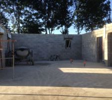 &eacute;l&eacute;vation des murs