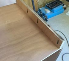 Réalisation du mobilier pour l'atelier