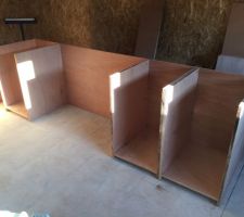 Réalisation du mobilier pour l'atelier