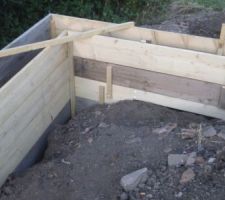 Coffrage sous atelier - angle