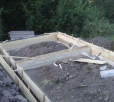 Coffrage sous atelier - dessus