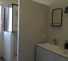 Salle d'eau parentale finie!