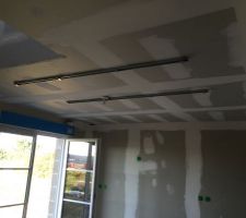 Creation structure faux plafond