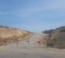 Voirie du lotissement en cours