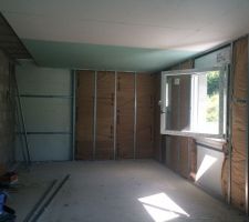 Isolation/Placo - Salle de bain/chambre