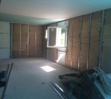 Isolation/Placo - Salle de bain/chambre