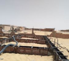 Vue sur le compresseur