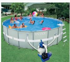 Piscine intex tubulaire 5,29m