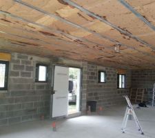 Isolation plafond.