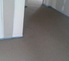 Coulage de la chape intérieure et extérieure pour la terrasse