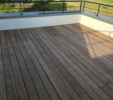 Terrasse 17 m² chambre 1