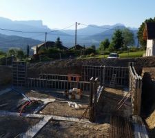 Elevation Mur de sousbassement / murs de soutènement 11