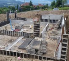 Elévation Mur de soubassement / murs de soutènement suite 2