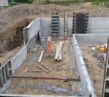 Elévation Mur de soubassement / murs de soutènement suite 6