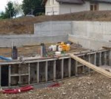 Elévation Mur de soubassement / murs de soutènement suite 8