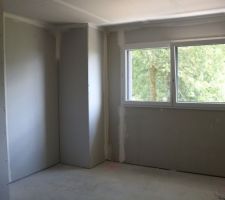Cloison chambre 4 - 12m2
