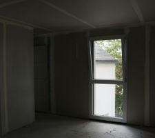 Cloison chambre 2 - 14m2