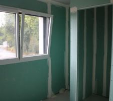 Cloison salle de bain - 8m2