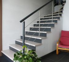 Idée escalier béton