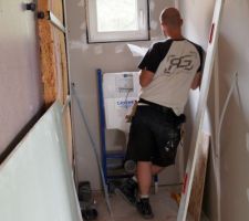 Installation du Bati WC