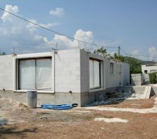 Pose des fen&ecirc;tres compobaie