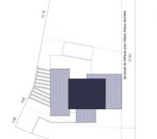 Maison de plain pied 4 ch. 
Quelques réajustements à apporter sur les dimensions de la chambre parentale et du bureau.