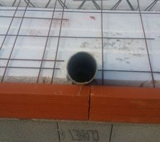 Tube pour grille de ventilation