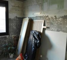 Photo de la cuisine vers le mur SUD