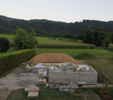 R&eacute;alisation du garage - jour 1