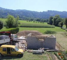 R&eacute;alisation du garage - jour 3 (matin)