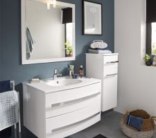 Meubles salle de bain étage