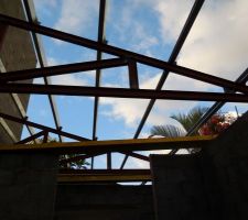 Charpente suite parentale