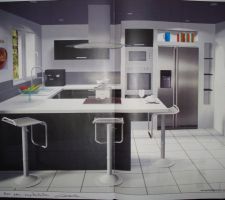 Notre future cuisine.