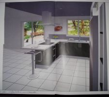 Notre future cuisine.