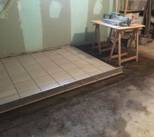 La pose du carrelage
