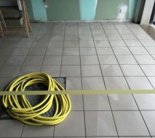 La pose du carrelage
