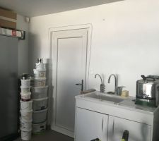 La peinture du garage
