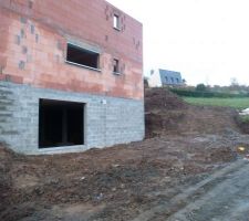 Dégagement de l'accès au sous sol