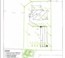 Terrain avec fili&egrave;re