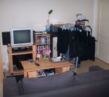 L'appartement avant les travaux.