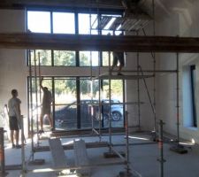 Montage de la plateforme.