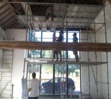 Montage de la plateforme.