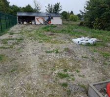 Préparation du terrain pour engazonnement