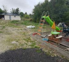 Avant retournement du terrain