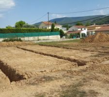 Début des travaux le 1er septembre 2015: les fondations