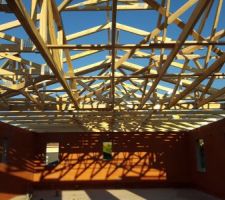 Charpente installée