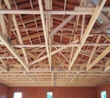 Les tuiles ont été posées