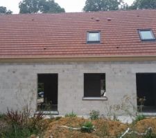 Toiture - façade arrière
