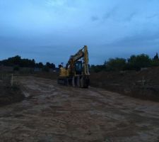 Voie d'acc&egrave;s lotissement