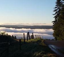 En partant au boulot ce matin